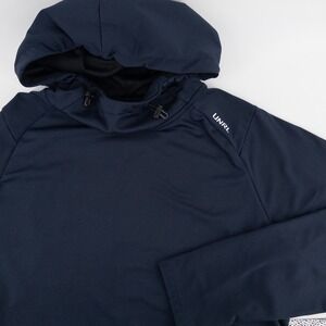 UNRL Mens S Crossover Hoodie Navy Blue Performance Scuba Hood Tech Athleisure